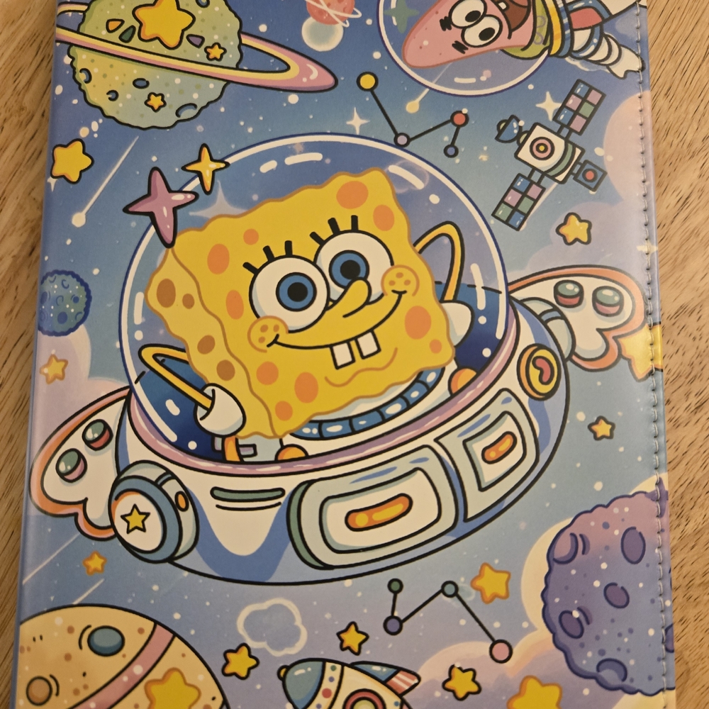 Sanrio Blue and Yellow Space Adventure Notebook